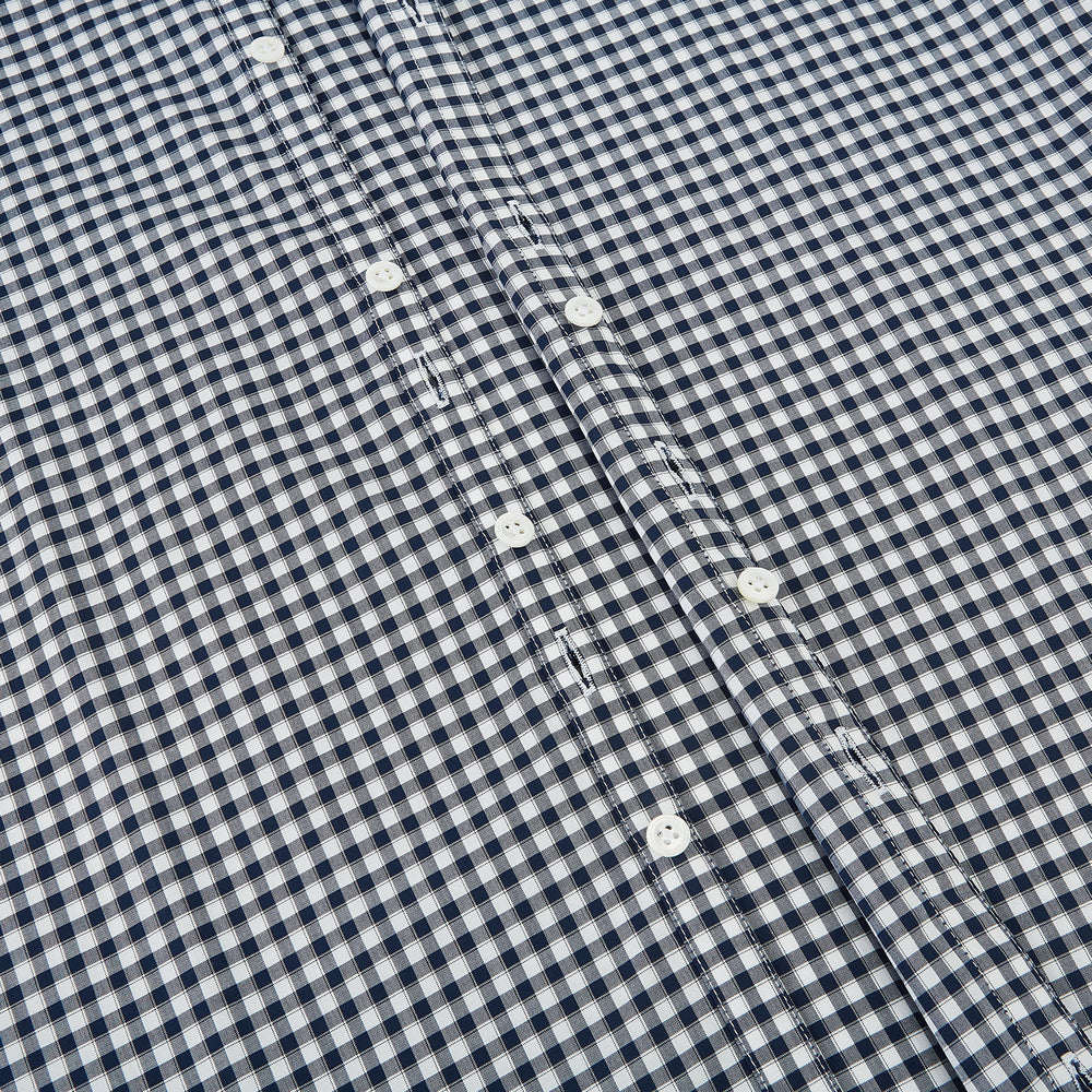 SHIRTS RF WH WINDSOR OPEN CLR WH 3BC NAVY CHECK 17