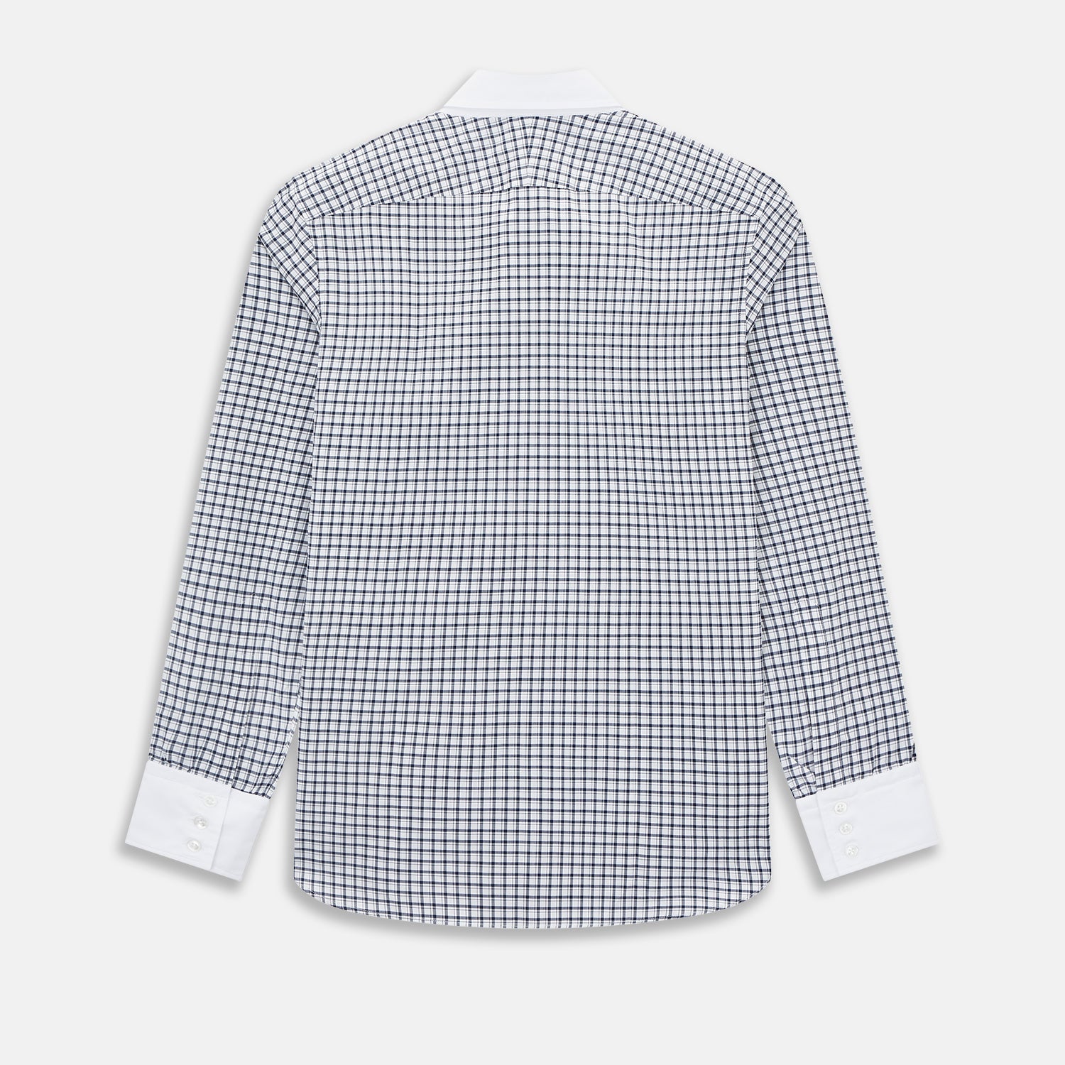 View 3 of product SHIRTS RF WH WINDSOR OPEN CLR WH 3BC NAVY CHECK 17.5