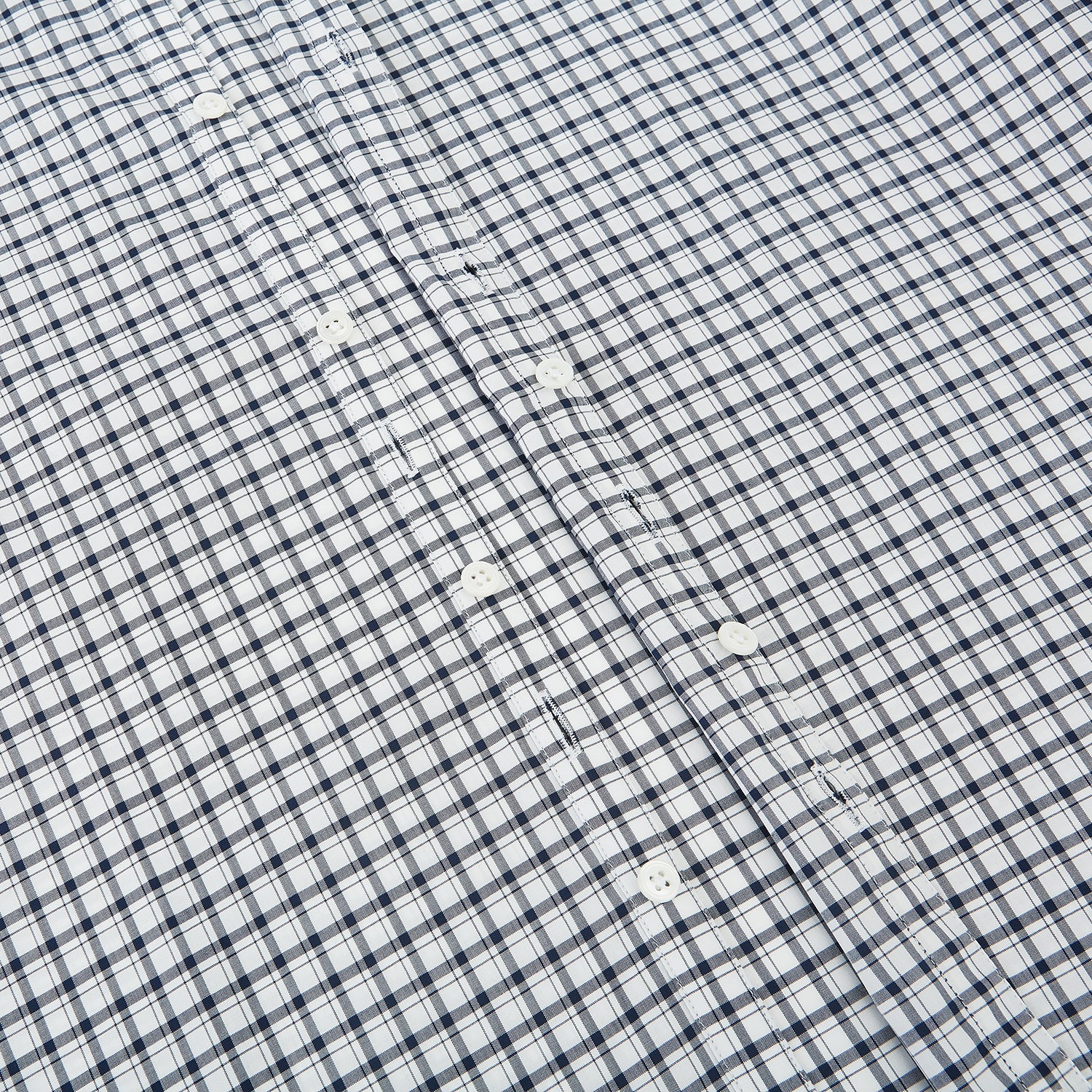 View 7 of product SHIRTS RF WH WINDSOR OPEN CLR WH 3BC NAVY CHECK 17.5