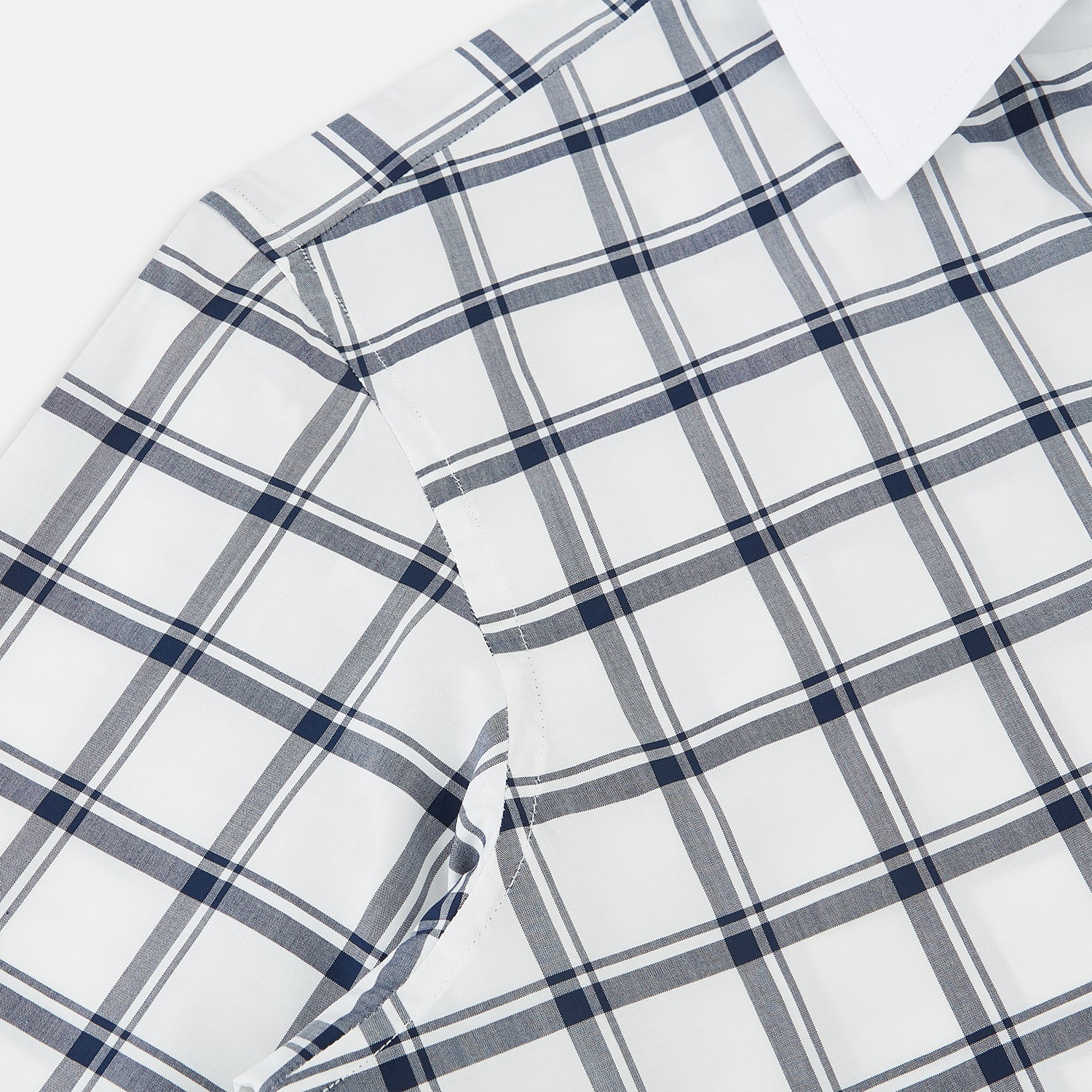 View 6 of product SHIRTS RF WH WINDSOR OPEN CLR WH 3BC NAVY CHECK 16.5