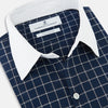 View 2 of product SHIRTS RF WH WINDSOR OPEN CLR WH 3BC WH CHK ON NVY 14.5