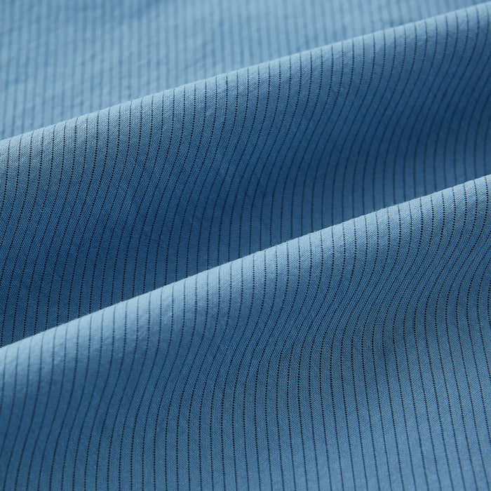 Colony Blue Pinstripe Westminster Shirt with Contrast Collar & Cuffs Image 7