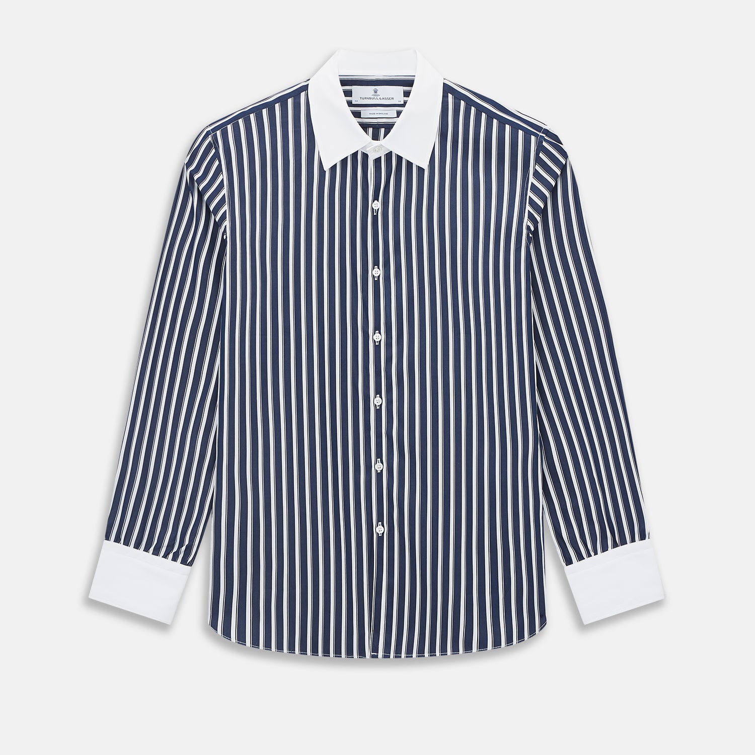 View 1 of product SHIRTS RF WH WESTMINSTER CLSD CLR WH 3BC NVY STR 17.5