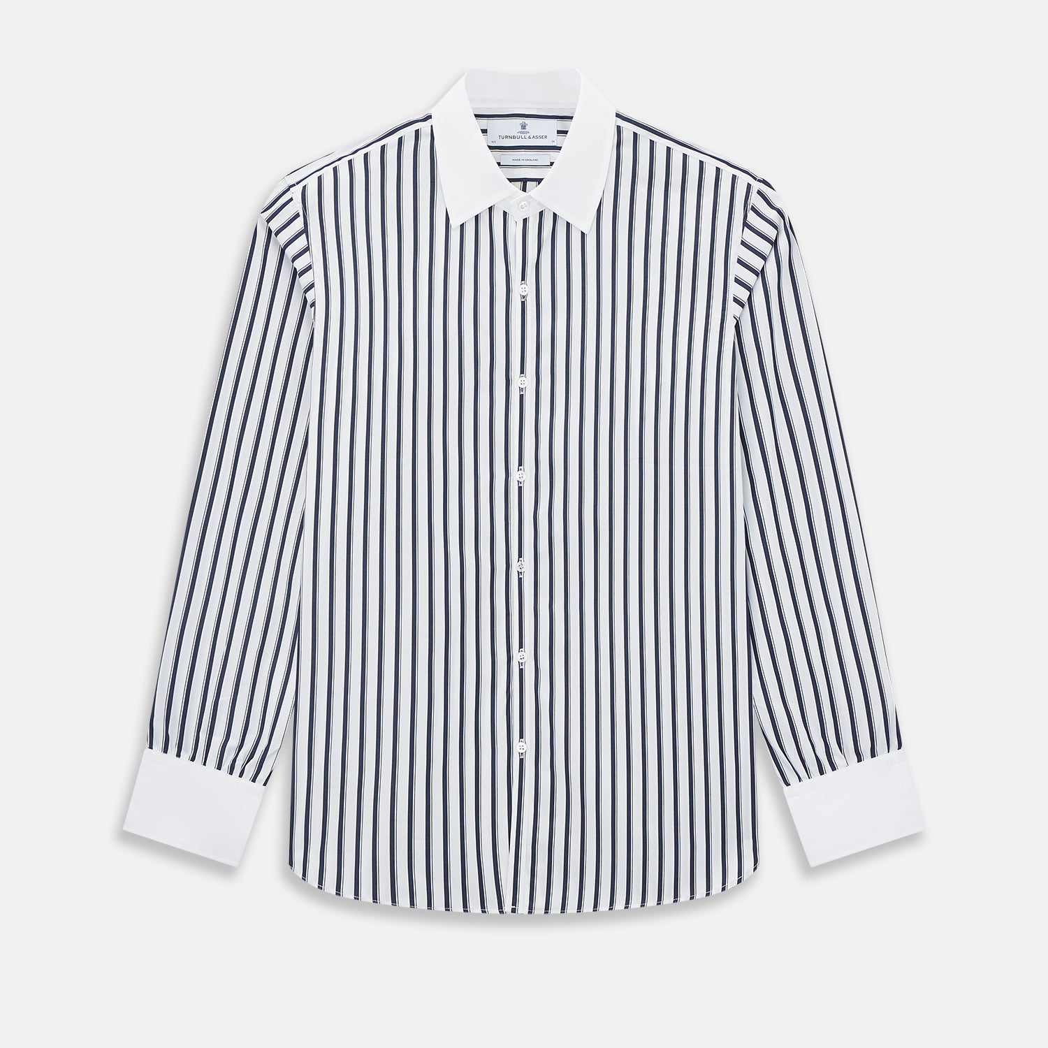 View 1 of product SHIRTS RF WH WESTMINSTER CLSD CLR WH 3BC NVY STR 14.5