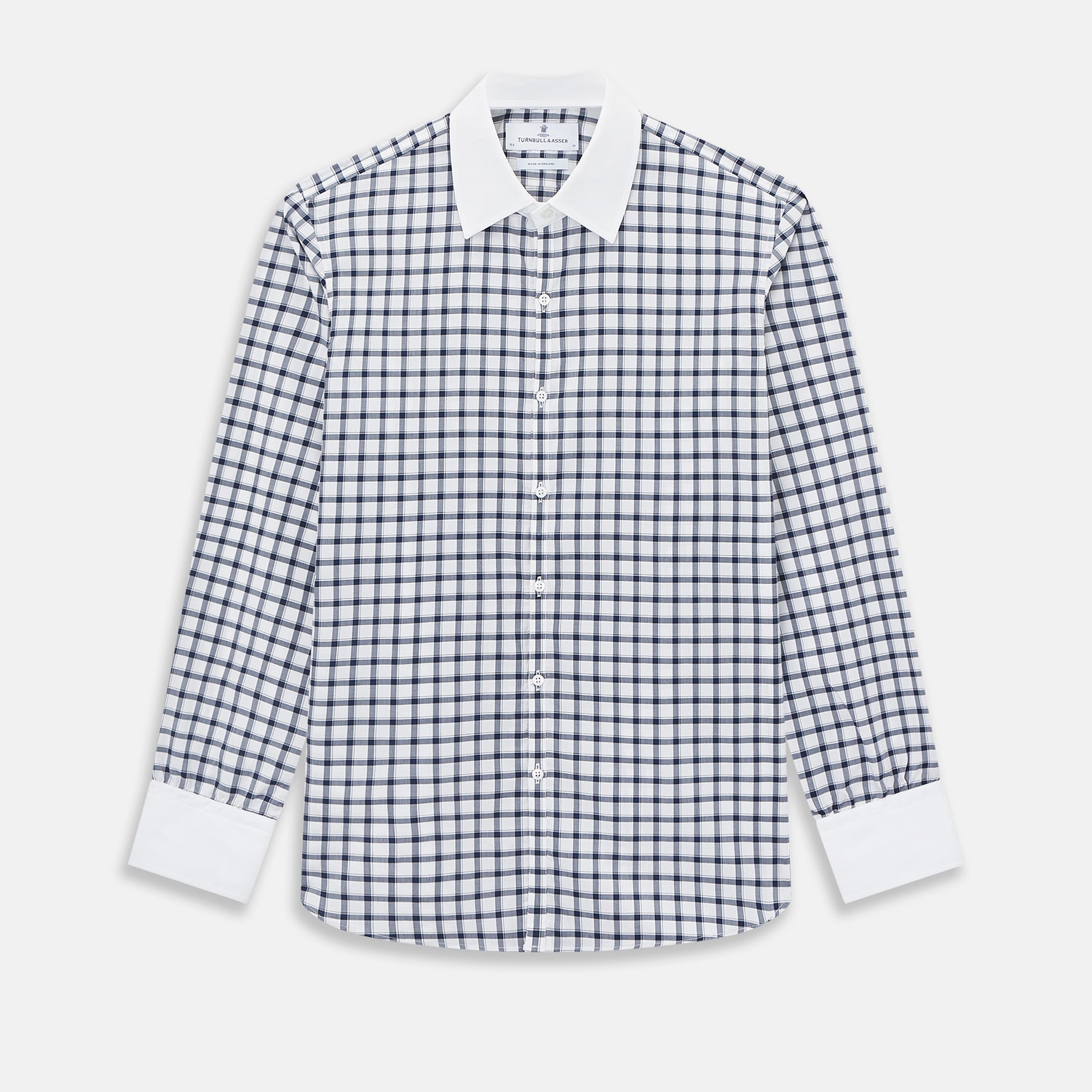 View 1 of product SHIRTS RF WH WESTMINSTER CLSD CLR WH 3BC NVY CHK 19