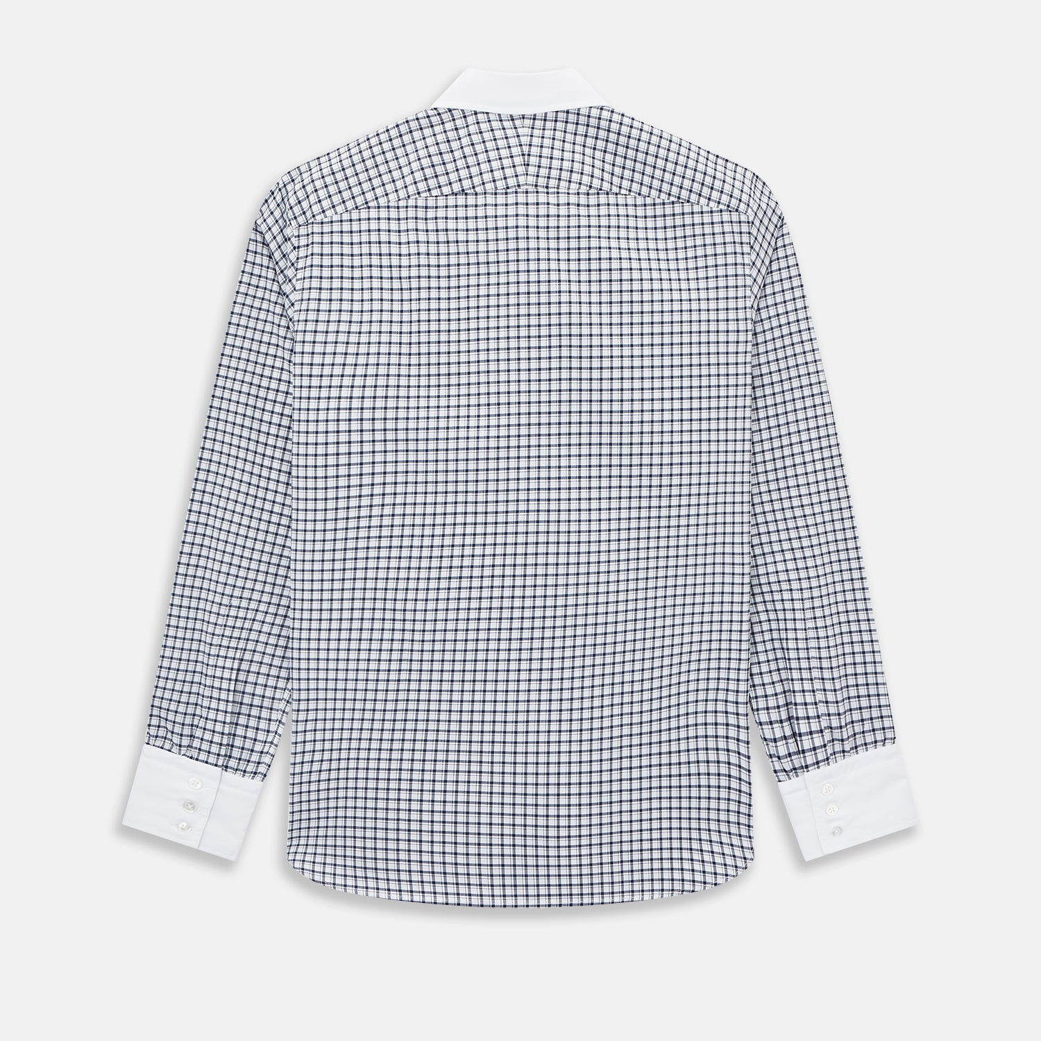 View 3 of product SHIRTS RF WH WESTMINSTER CLSD CLR WH 3BC NVY CHK 149G / 15.75