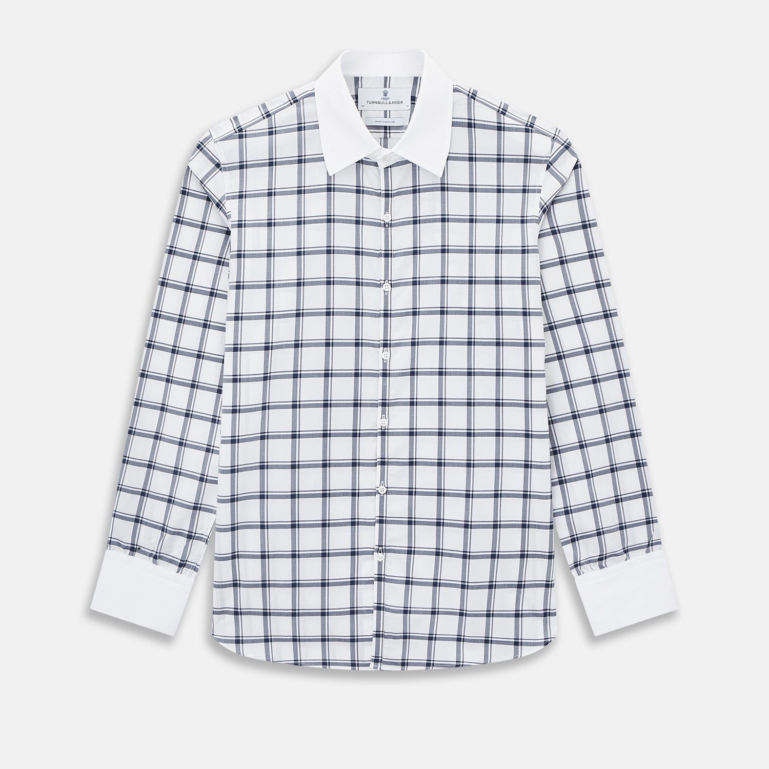 View 1 of product SHIRTS RF WH WESTMINSTER CLSD CLR WH 3BC NVY CHK 19