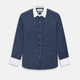 SHIRTS RF WH WESTMINSTER CLSDCLR WH 3BC WH CHK NVY 17.5