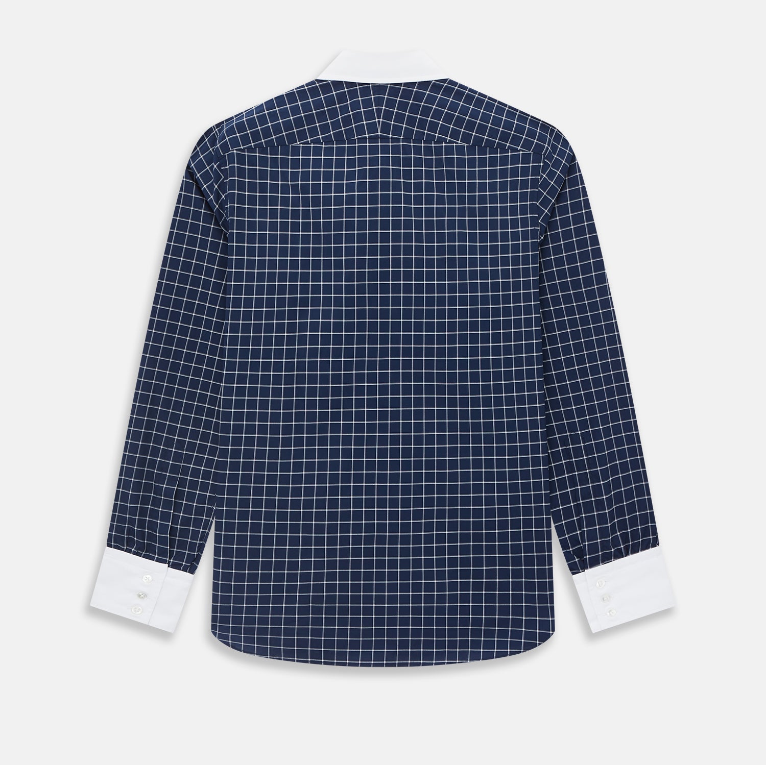 View 3 of product SHIRTS RF WH WESTMINSTER CLSDCLR WH 3BC WH CHK NVY 17.5