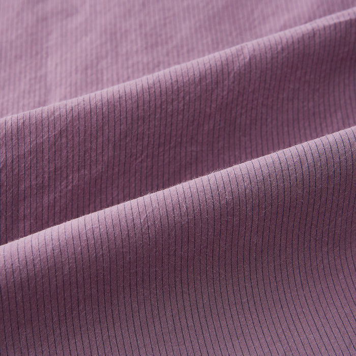Pinstriped Antique Pink Tailored Fit Shirt in Cotton Image 5