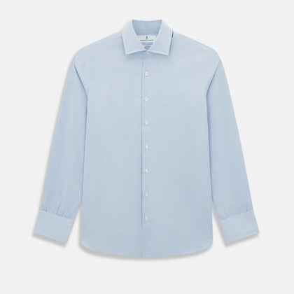 SHIRTS NEW TAILORED FIT KENT CLR 3BC BRGHT BLU CHK