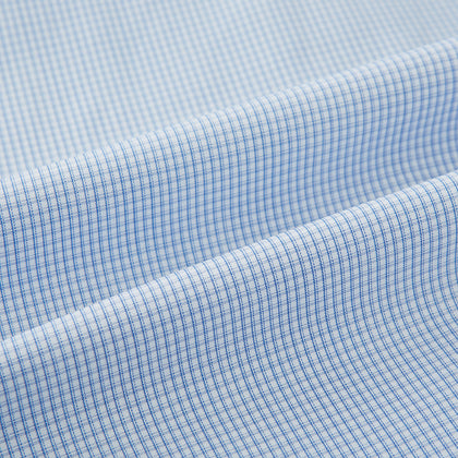 SHIRTS NEW TAILORED FIT KENT CLR 3BC BRGHT BLU CHK Image 5