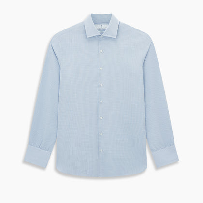 SHIRTS NEW TAILORED FIT KENT CLR 3BC BRGHT BLU CHK Image 6