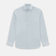 Steel Grey Ripple Double Pinstripe Belgravia Shirt 16.5