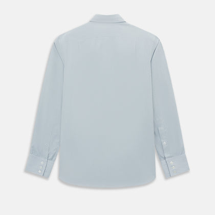 SHIRTS NEW TAILORED FIT KENT CLR 3BC STEEL GRY STR Image 2