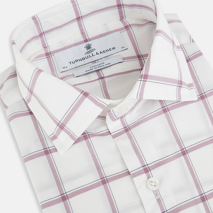 PINK LARGE CHECK SHIRT Image 4