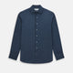 Tailored Fit Navy Pinstripe Belgravia Shirt 19