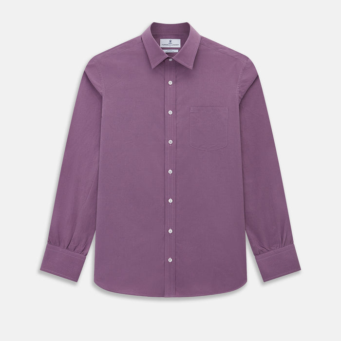 SHIRTS WF DERBY COLLAR 1BC 1PKT ANTQUE PNK/NVY CHK