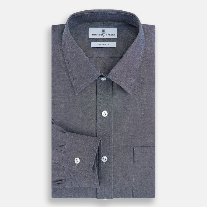 Steel Blue Richmond  Shirt Image 3