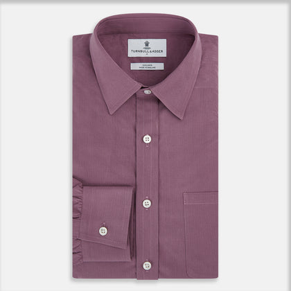 Antique Pink Pinstripe Richmond Shirt Image 4