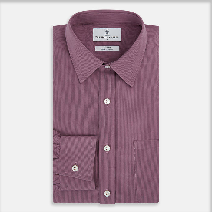 Antique Pink Pinstripe Richmond Shirt Image 4