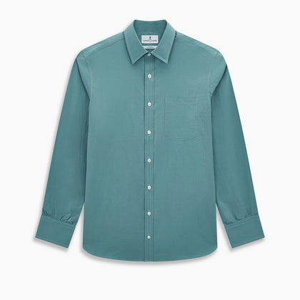 Sage Pinstripe Richmond Shirt Image 6