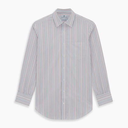 Multi Pencil Stripe Richmond Shirt Image 5
