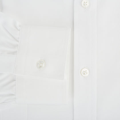 SHIRTS WF DORSET COLLAR 1BC 2 CHEST PKTS WHITE Image 3