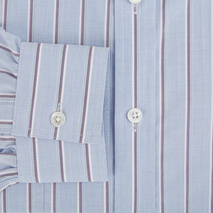 SHIRTS WF DORSET CLR 1BC 2 CHST PKTS BLU PUR CHK Image 3