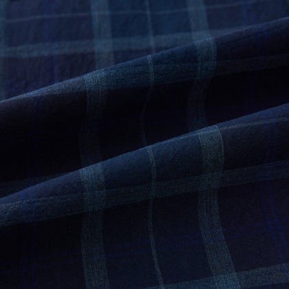 SHIRTS WF DORSET CLR 1BC 2 CHST PKTS NAVY WHTE CHK Image 5