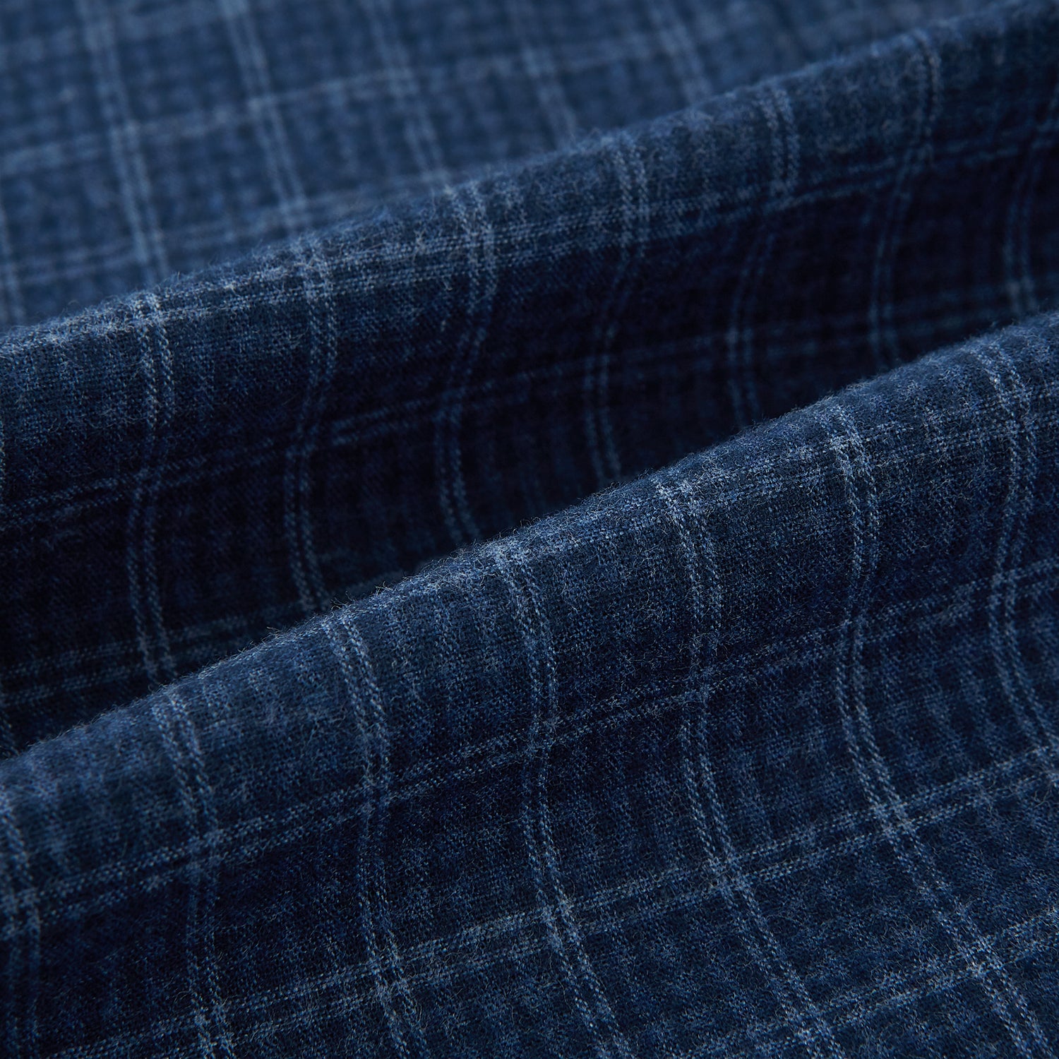 View 6 of product Indigo Tonal Windowpane Richmond Shirt L