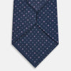 View 3 of product Azzurro Geometric Pin-Dot Silk Tie OS