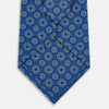 View 3 of product Avio Blue Dotted Roundel Patterned Silk Tie OS