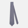 View 2 of product Lilac Houndstooth Check Printed Silk Tie OS