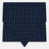View 1 of product TIES ASCOTS CIRCLES DOTS PRNTED SILK SUPER DRK NVY OS
