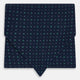 TIES ASCOTS CIRCLES DOTS PRNTED SILK SUPER DRK NVY OS