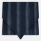 TIES ASCOTS DOT STRIPE PRINTED SILK NAVY OS
