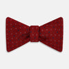 View 1 of product TIES BOWS CIRCLES DOTS PRNTD SILK RED OS