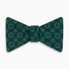 View 3 of product TIES BOWS MLTI CRCLE RINGS PRNTD SILK FOREST GREEN OS