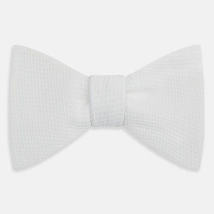 White Marcella Bow Tie