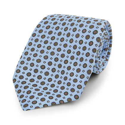 The Great Gatsby Seven-Fold Silk Sky Tie As Seen On Jay Gatsby Image 5