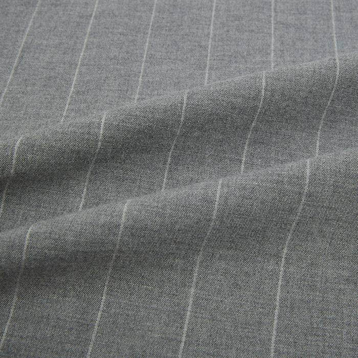 Grey Wide Stripe Westminster Shirt Image 7