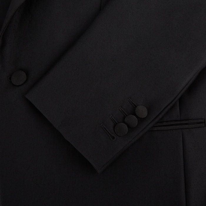 Black Single Breasted Dinner Suit Image 6