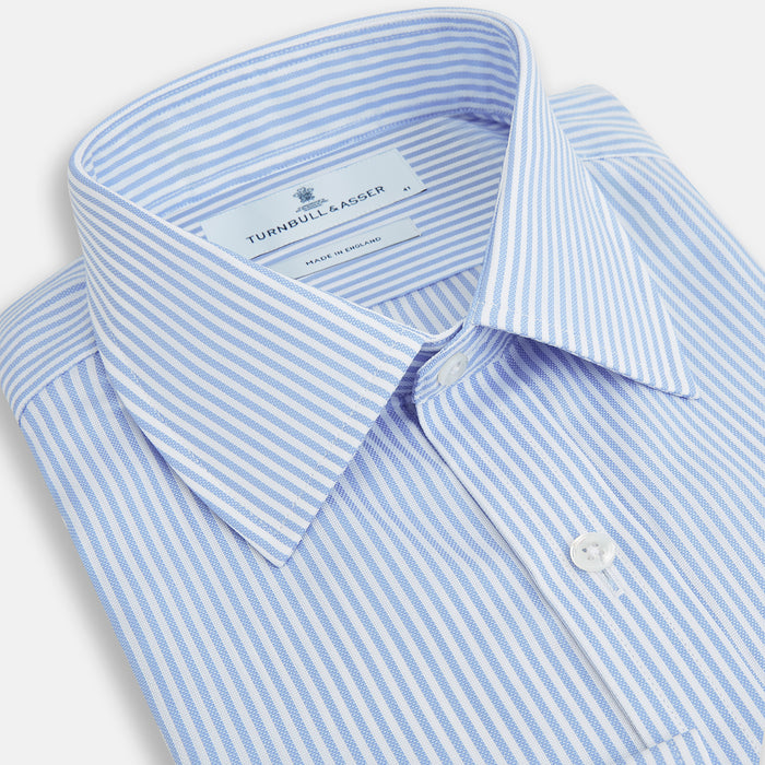 Blue Bengal Stripe Mayfair Shirt Image 1