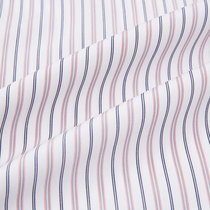 Red Multi Stripe Mayfair Shirt Image 5