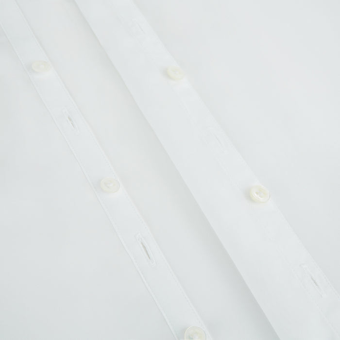 PLAIN WHITE WESTMINSTER SHIRT WITH TURNBULL COLLAR AND 3- BUTTON CUFFS Image 6