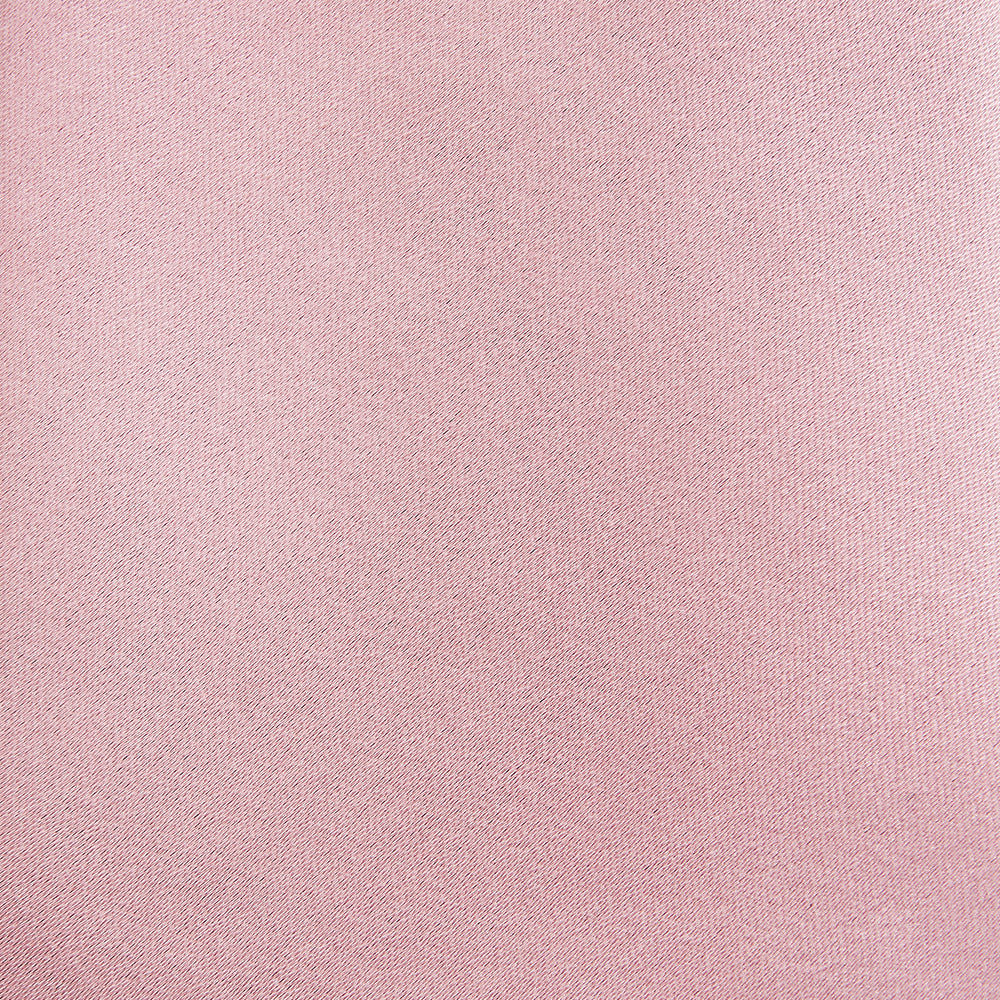 The Turnbull & Asser PINK PLAIN SATIN SILK TIE is neatly rolled and showcased against a plain white background.