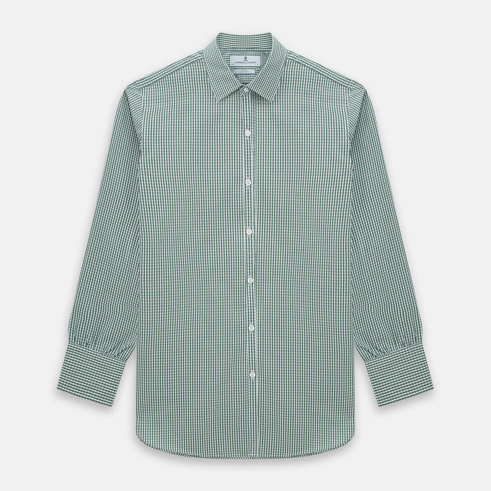 MELON GREEN MICRO SHADOW CHECK WESTMINSTER SHIRT