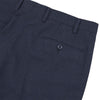 View 2 of product Navy Twill Wool Plain Trousers