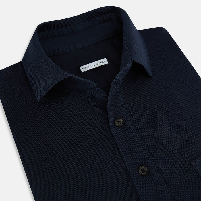 Navy Polo Shirt Image 1